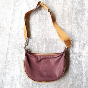 Lauren Ralph Lauren LXVII Crossbody Purse Burgandy